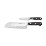 Wusthof Classic 2 Piece Santoku Knife Set