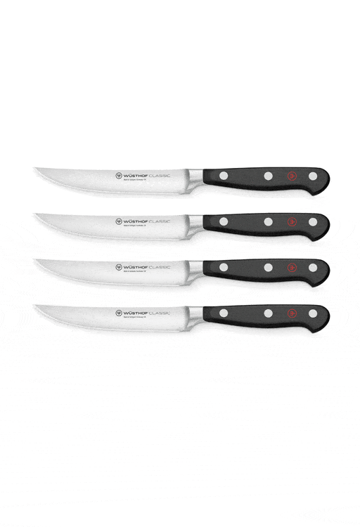 Wusthof Classic 4 Piece Steak Knife set