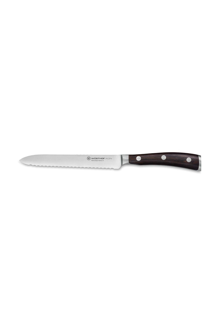 Wusthof Ikon 14cm Serrated Utility Knife