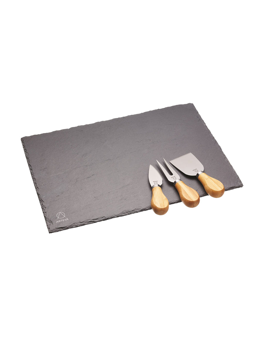 Artesa Cheese Platter & Knife Set