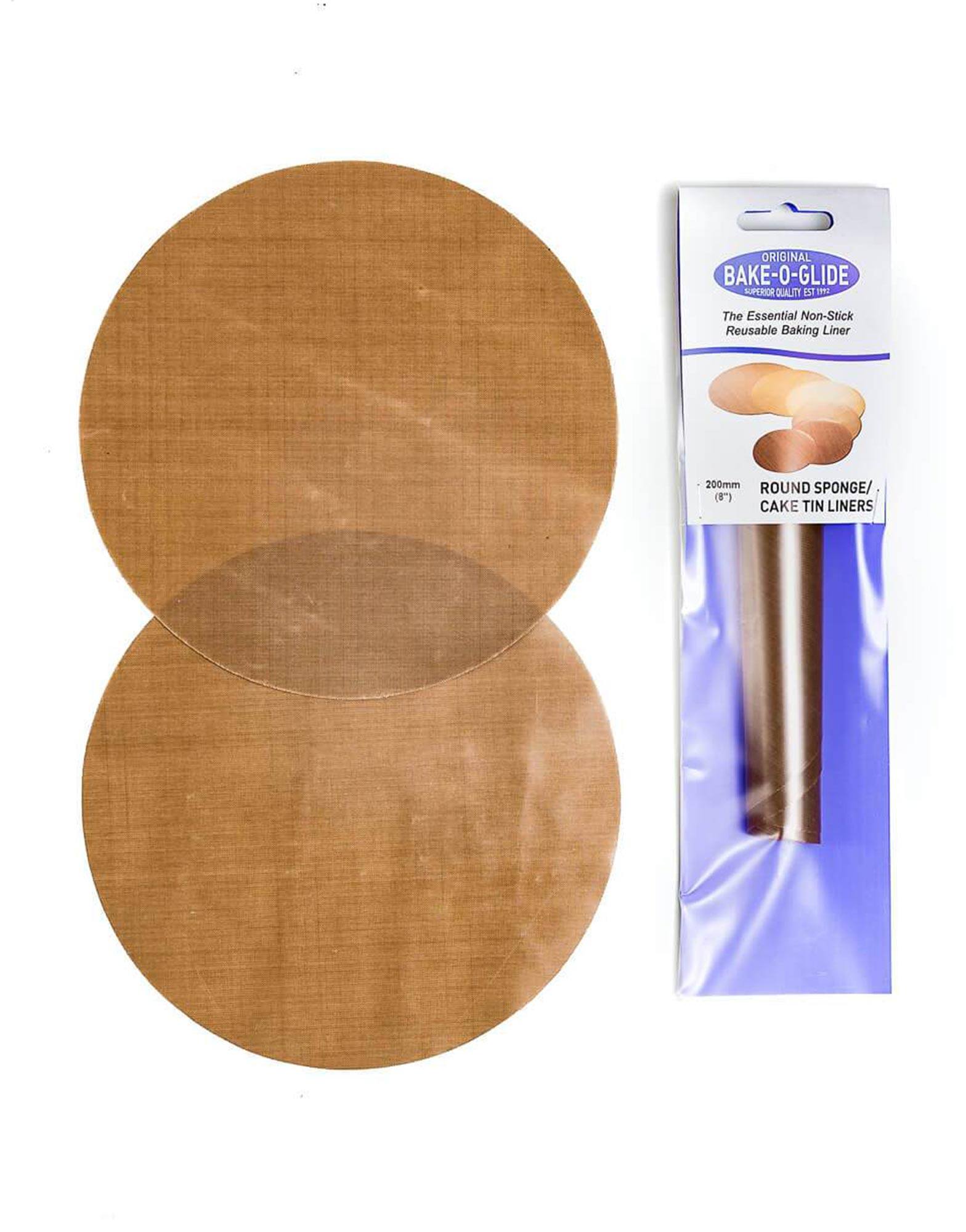 Bake-O-Glide Round Sponge/Cake Tin Liners 2pk