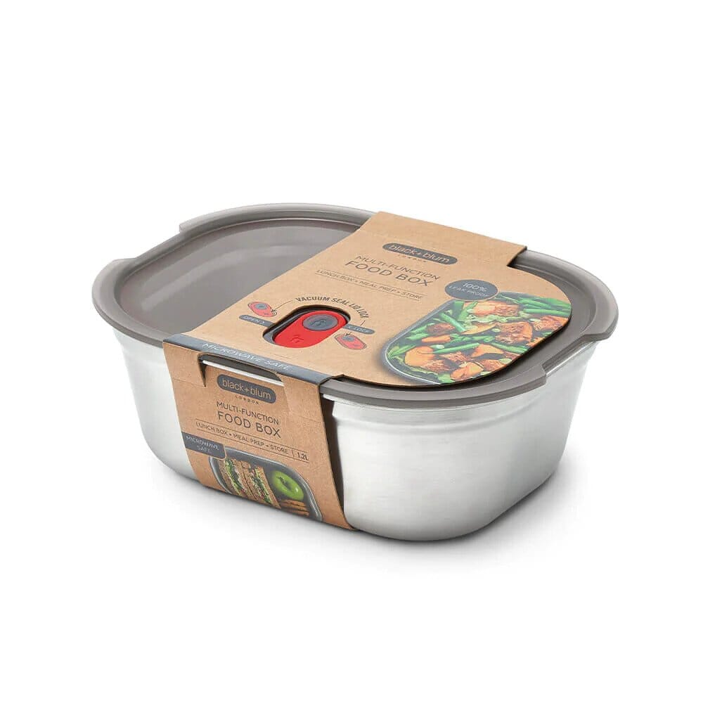 Black+Blum Stainless Steel Rectangular Lunch Box