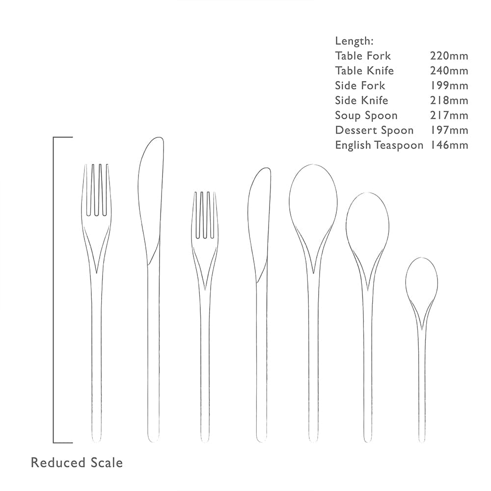Robert Welch Bud Bright 24 Piece Cutlery Set