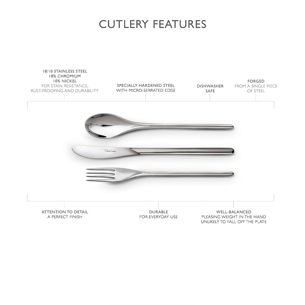 Robert Welch Bud Bright 84 Piece Cutlery Set