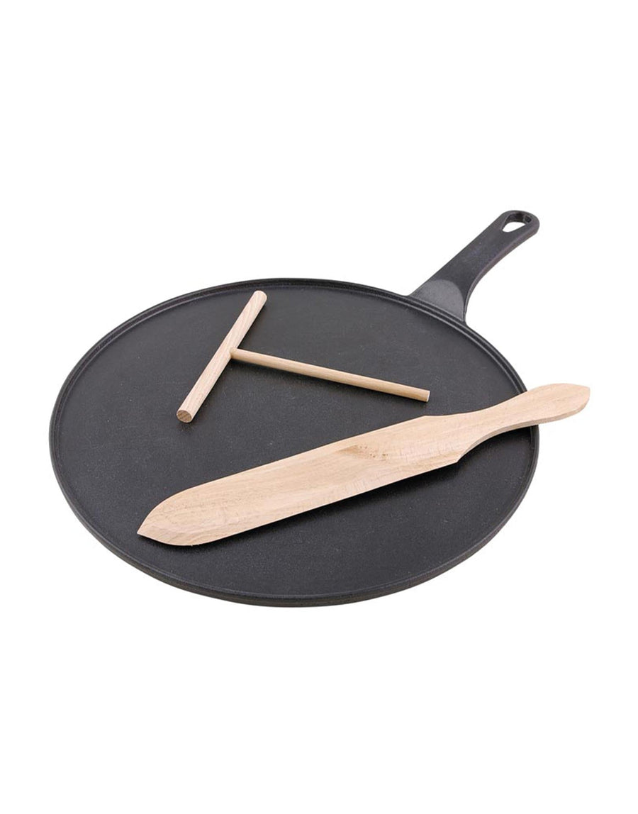 Chasseur Crepe Pan with Tools 30cm