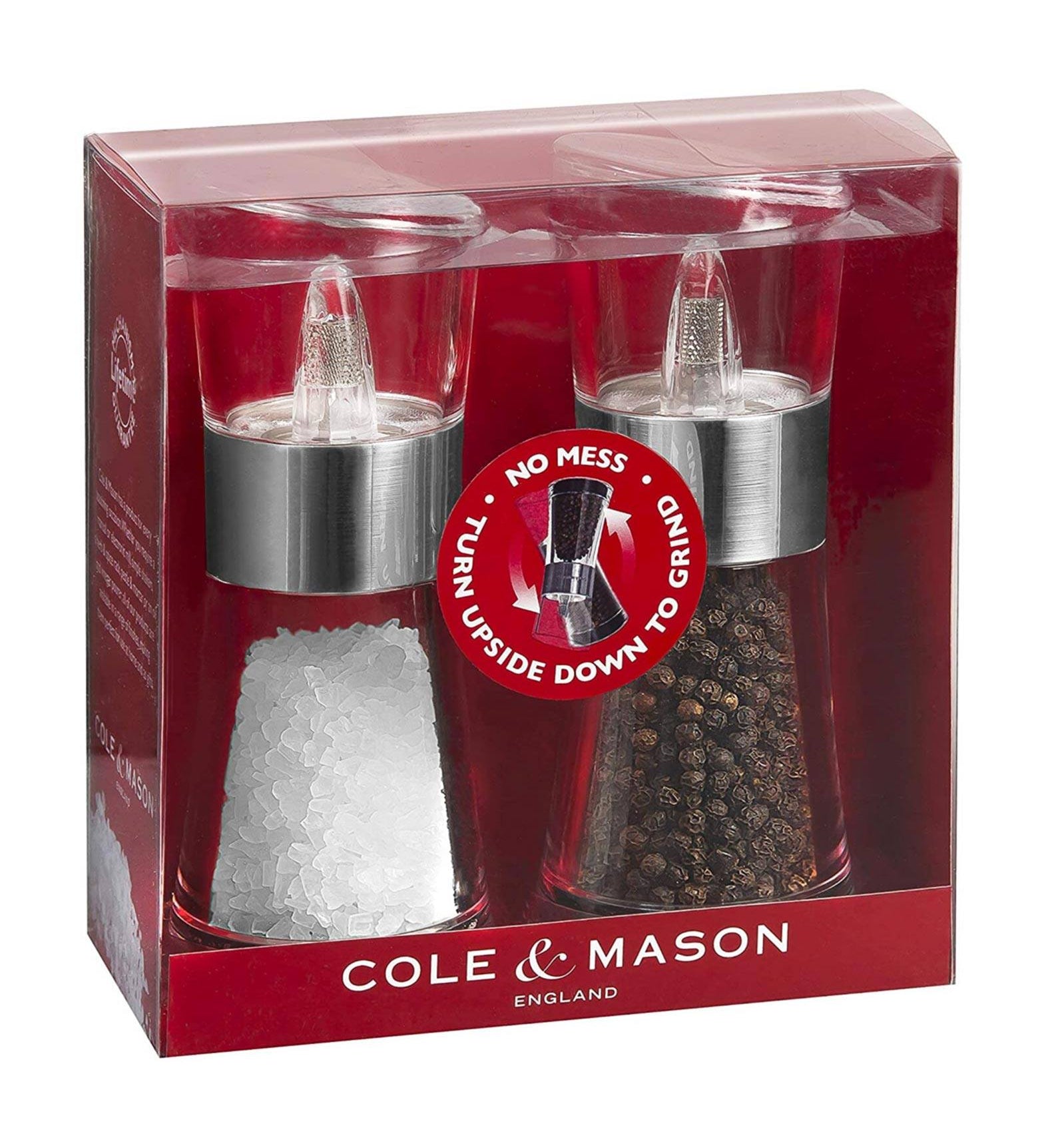 Cole & Mason Flip Inverta Mill Set