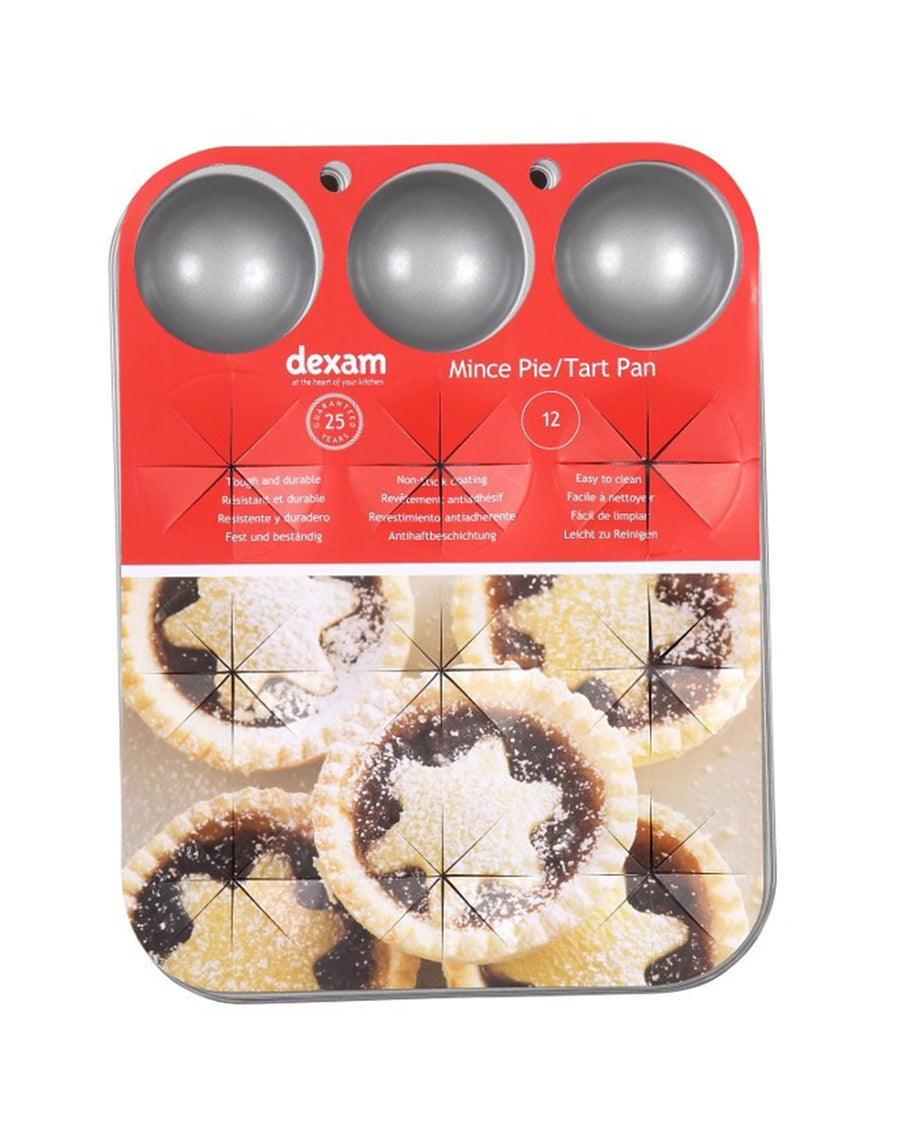 Dexam N/S Tart and Mince Pie Tin 12 Cup