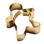 Brass Gingerbread Man Cookie Cutter