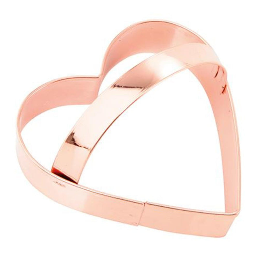 Copper Heart Biscuit Cutter