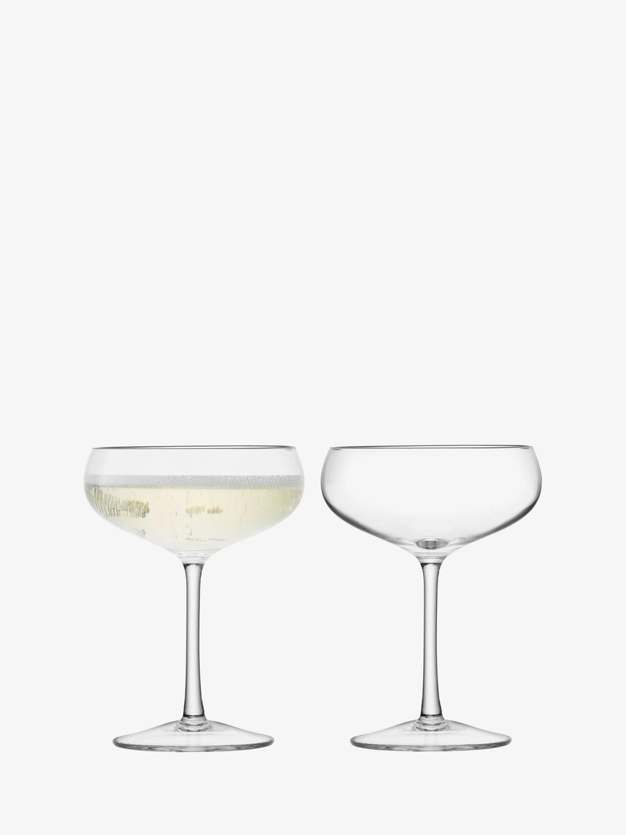 LSA Champagne Saucer 215ml x 2