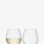 LSA Stemless White Wine Glasses 370ml Set of 2