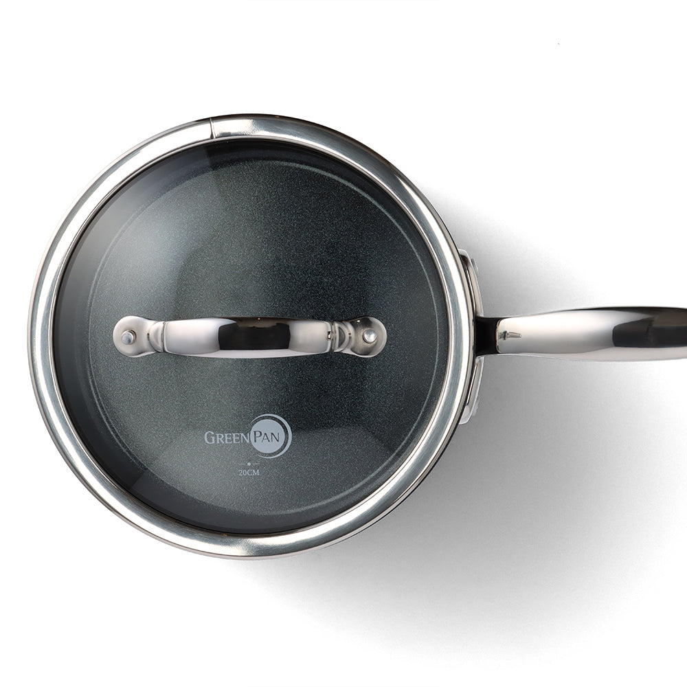 Greenpan Barcelona Pro Saucepan with Spouts