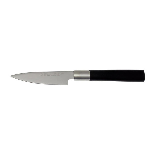 Cuchillo multiusos Kai Wasabi negro de 10 cm