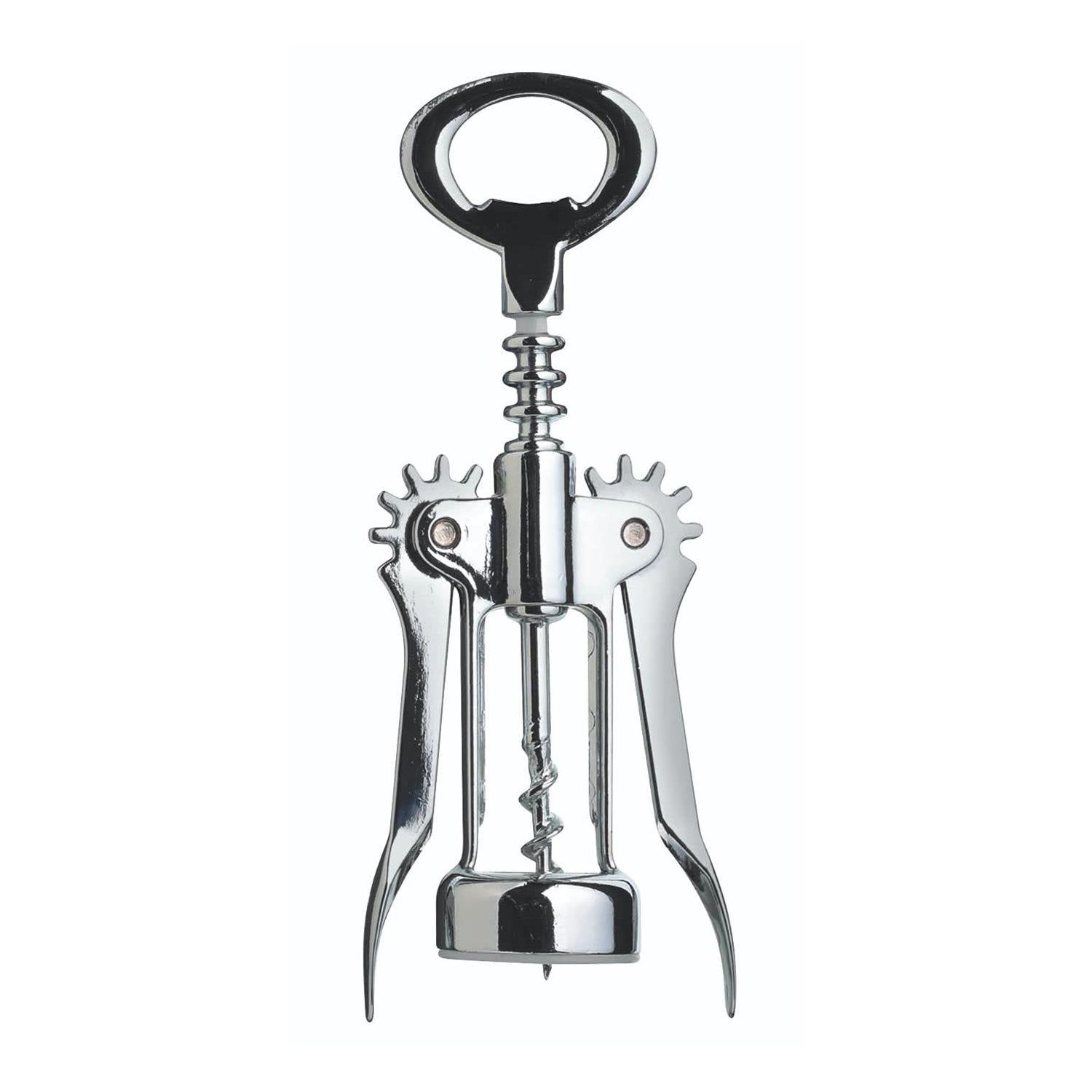 Bar Craft Double Handled Chrome Wing Corkscrew