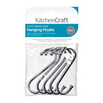 Chrome Plated S Hooks Pack of 5