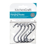 Chrome Plated S Hooks Pack of 5