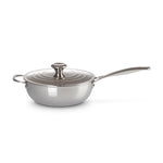 Le Creuset Signature Stainless Steel Chefs Pan with Lid