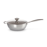 Le Creuset Signature Stainless Steel Chefs Pan with Lid