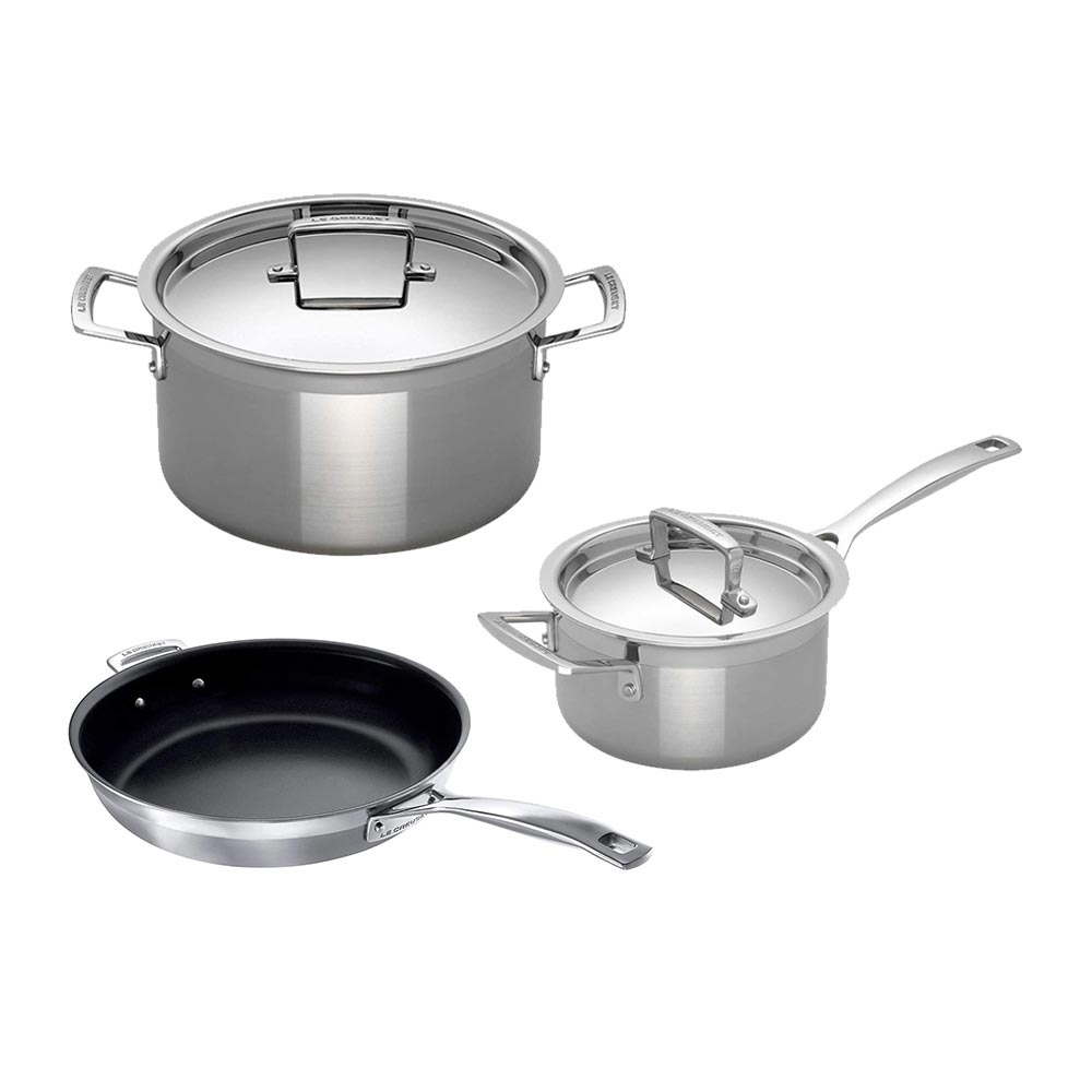 Le Creuset 3Ply 3 Piece Set