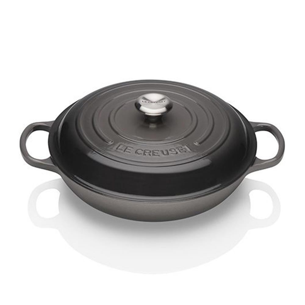 Le Creuset Shallow Casserole 30cm Flint