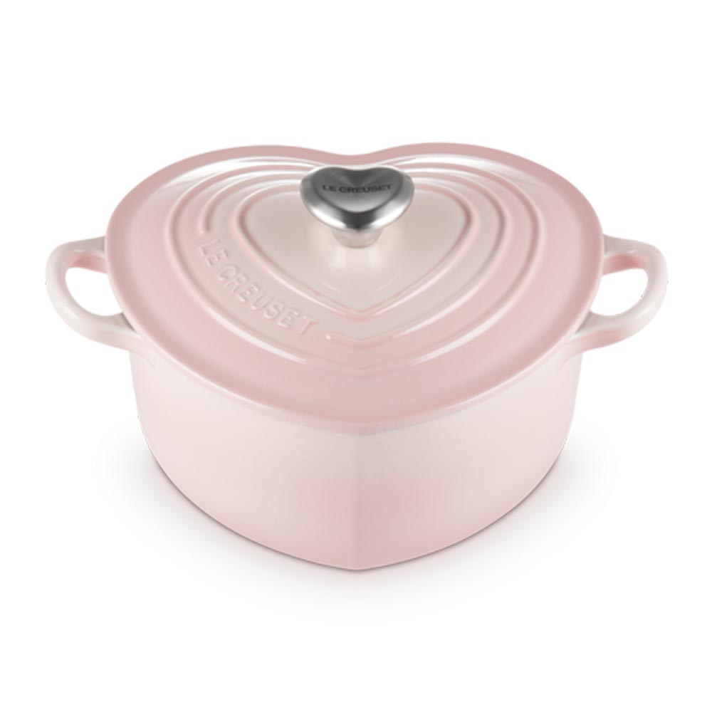 Le Creuset Cast Iron Heart Casserole Dish with Heart Shaped Knob