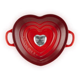 Le Creuset Cast Iron Heart Casserole Dish with Heart Shaped Knob