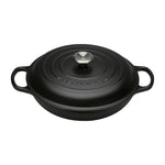 Le Creuset Shallow Casserole 30cm Satin Black