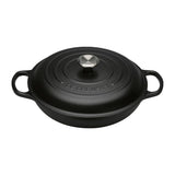 Le Creuset Shallow Casserole 30cm Satin Black
