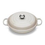 Le Creuset Shallow Casserole 30cm Meringue