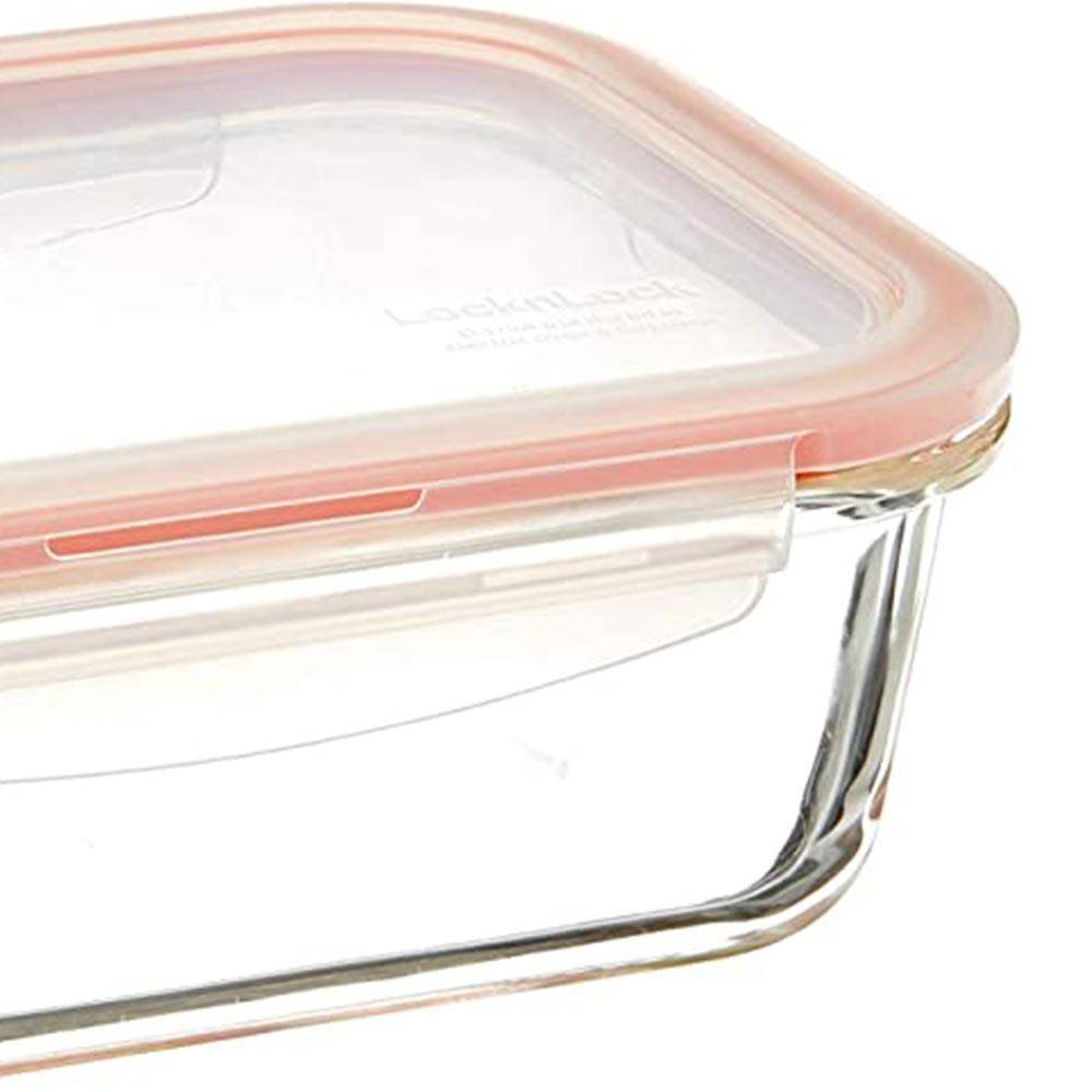 Lock & Lock Rectangular Glass Container