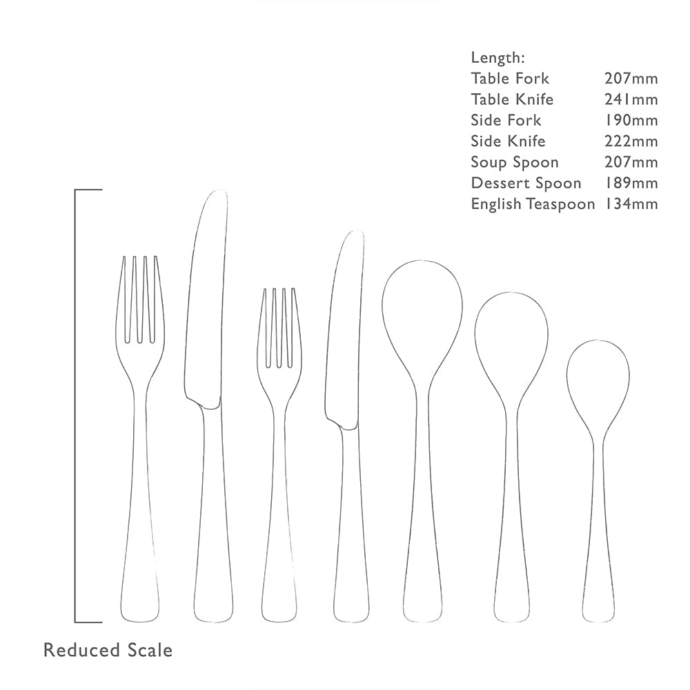 Robert Welch Malvern Bright 56 Piece Cutlery Set