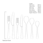Robert Welch Malvern Bright 56 Piece Cutlery Set