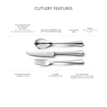 Robert Welch Malvern Bright 56 Piece Cutlery Set