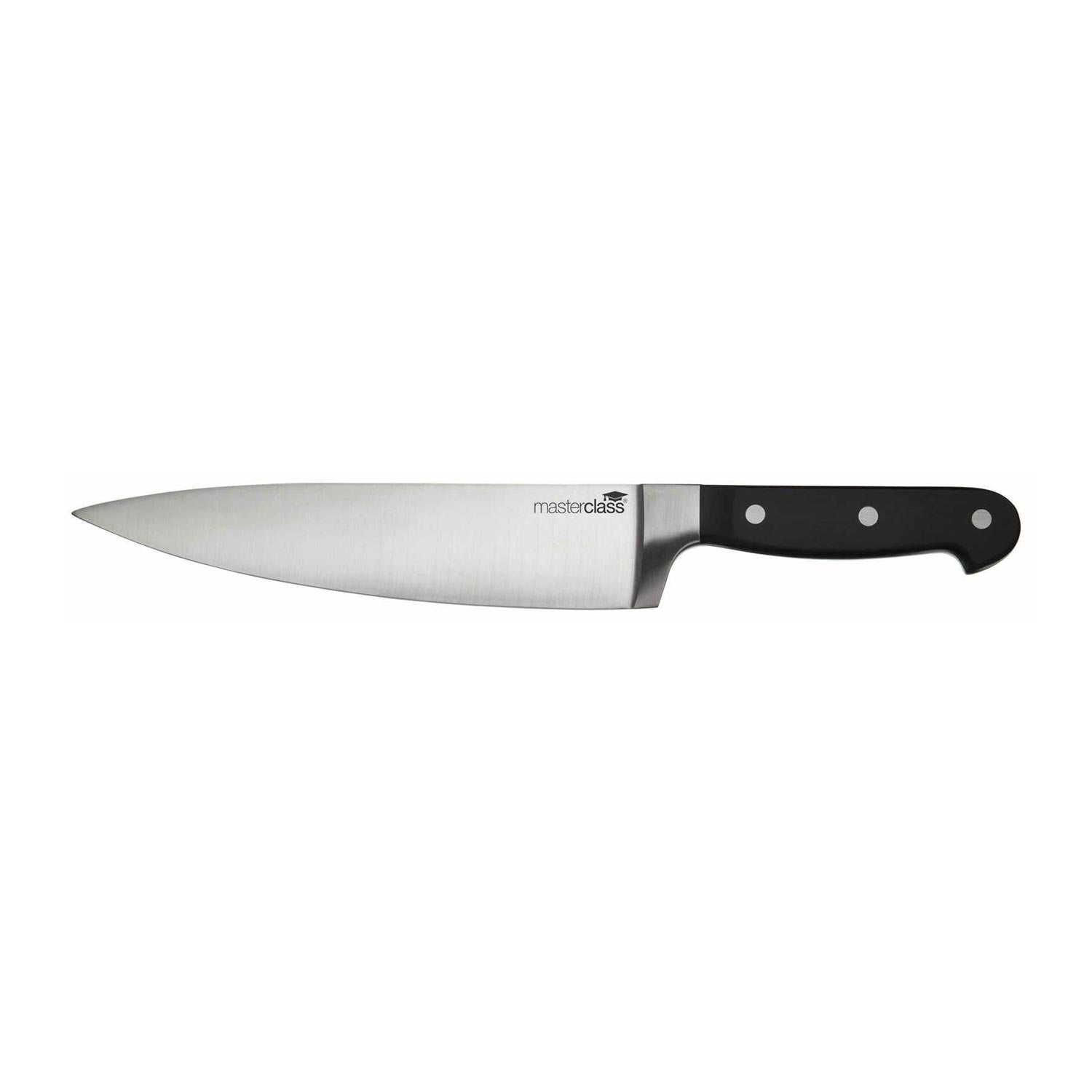 MasterClass Halo 5 Piece Knife Set with Oak Wood Storage Block