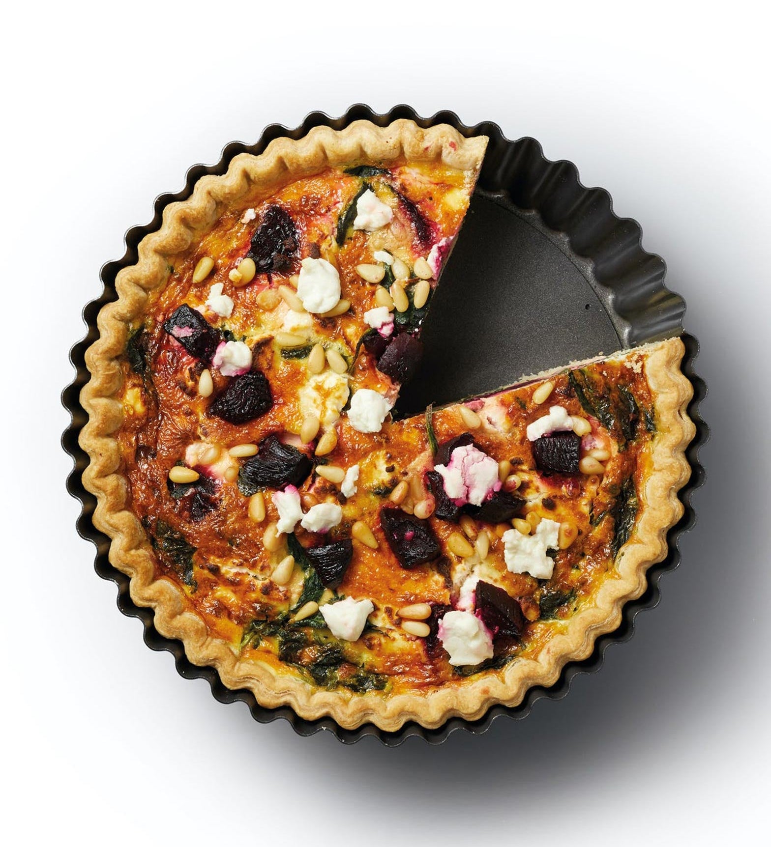 MasterClass Non-Stick Extra Deep Fluted Flan Tin
