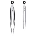 OXO Good Grips 2 Piece Tongs Set
