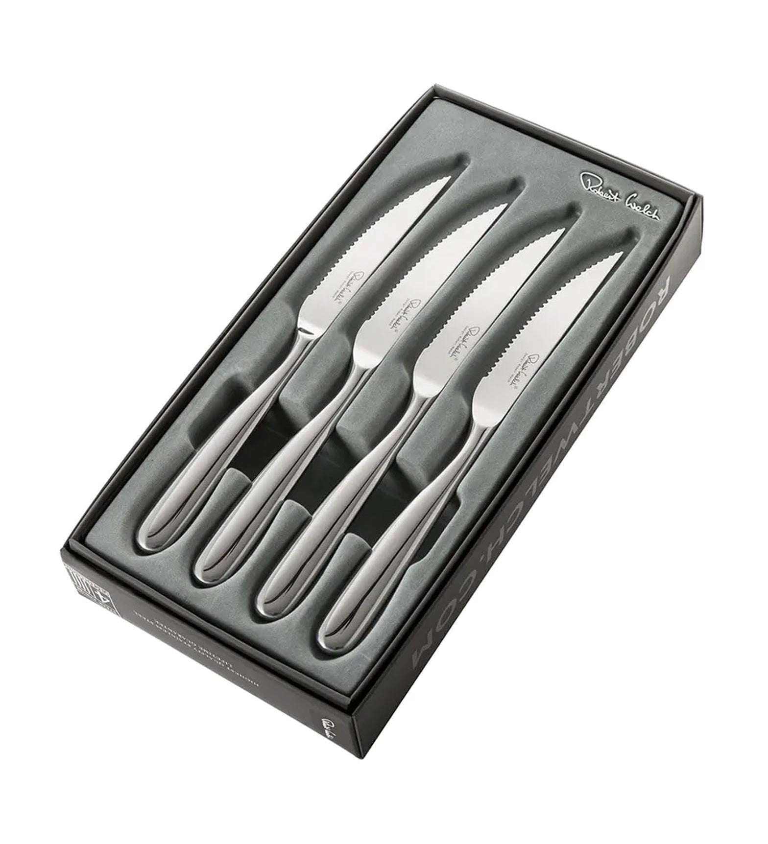 Robert Welch Stanton Bright Steak Knife Set of 4