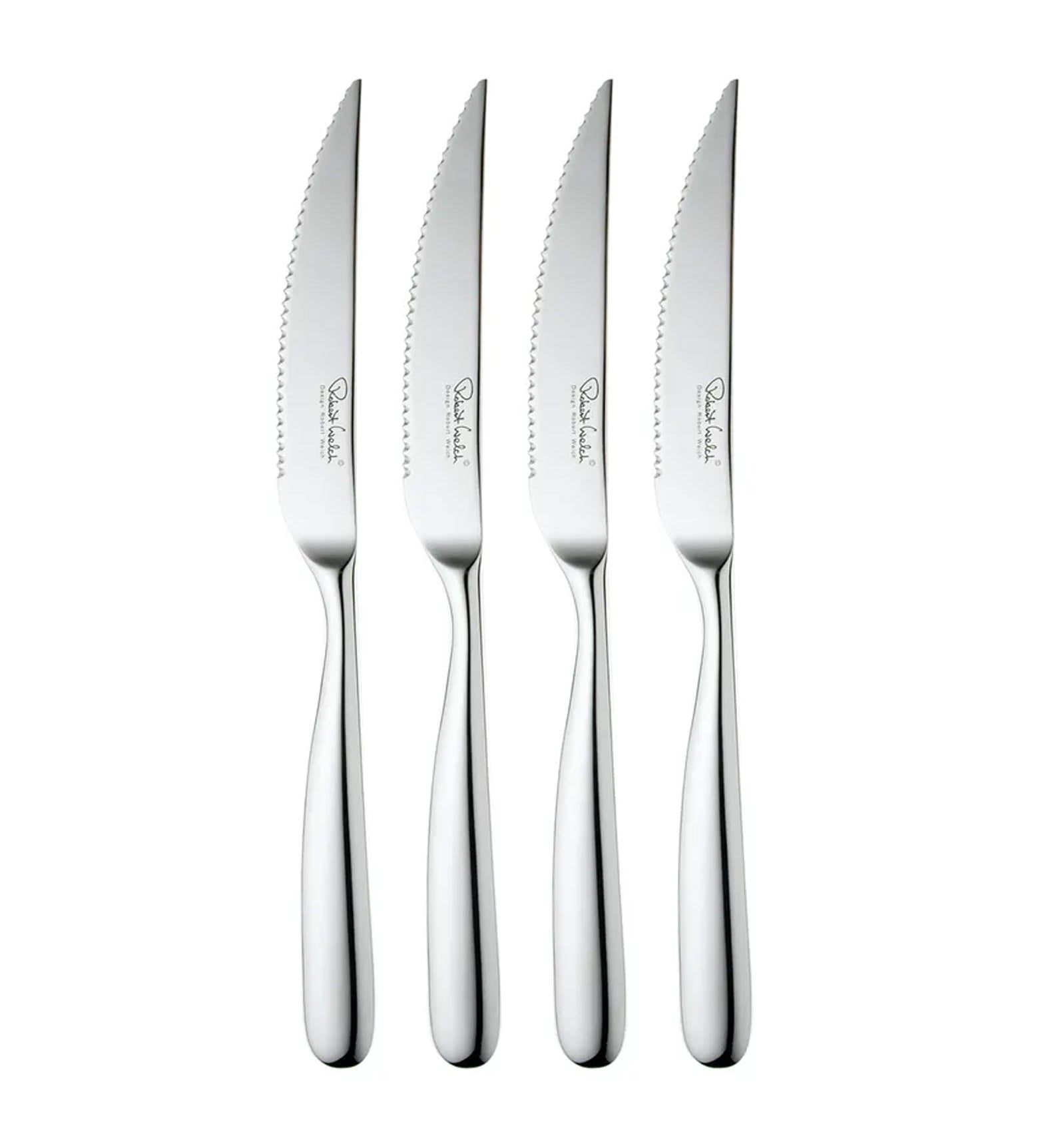 Robert Welch Stanton Bright Steak Knife Set of 4