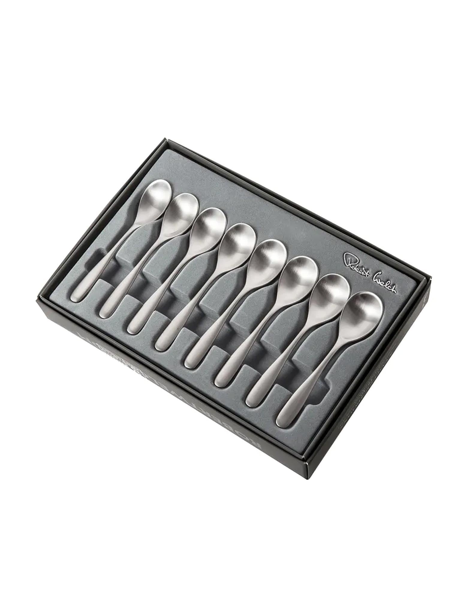 Robert Welch Stanton Bright Coffee Spoon 8 Piece Set