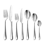 Robert Welch Kingham Bright 84 Piece Set (Plus 12 Free Tea Spoons)
