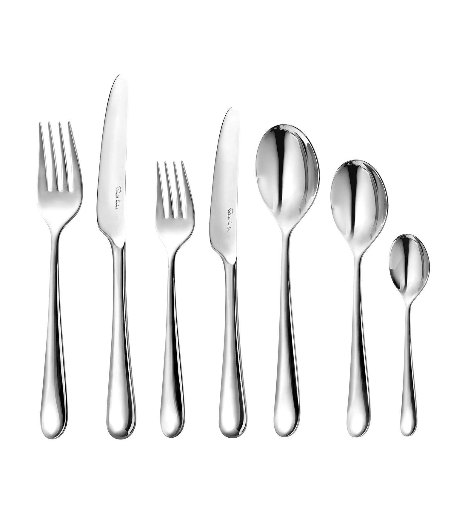 Robert Welch Kingham Bright 84 Piece Set (Plus 12 Free Tea Spoons)