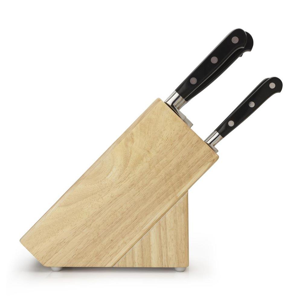 Sabatier Professional 5 Piece Oak Knife Block Set