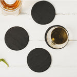 The Just Slate Company Round Coasters Set of 4
