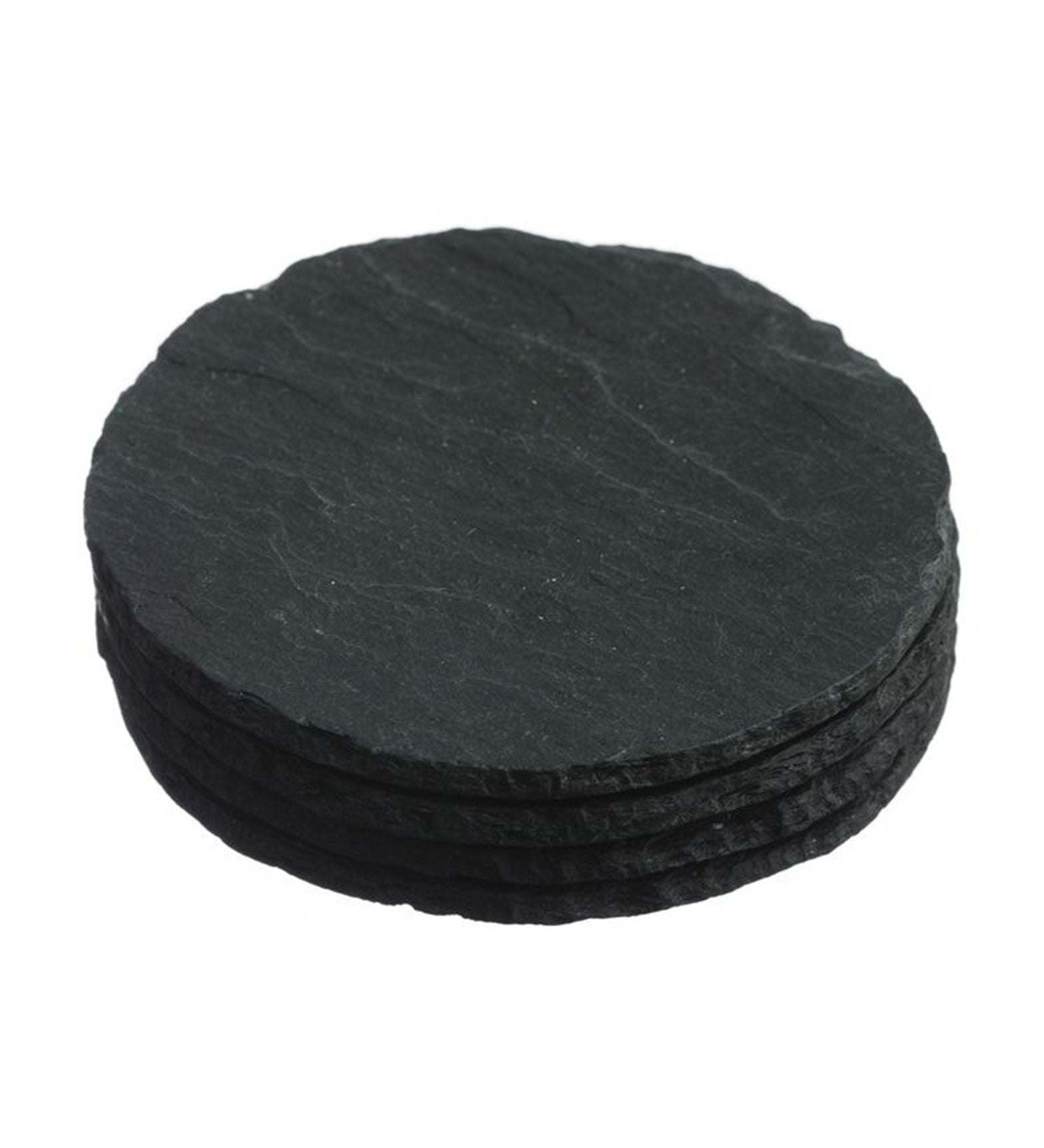 The Just Slate Company Round Coasters Set of 4
