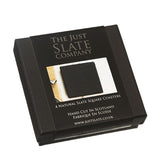 The Just Slate Company Square Coasters Set of 4