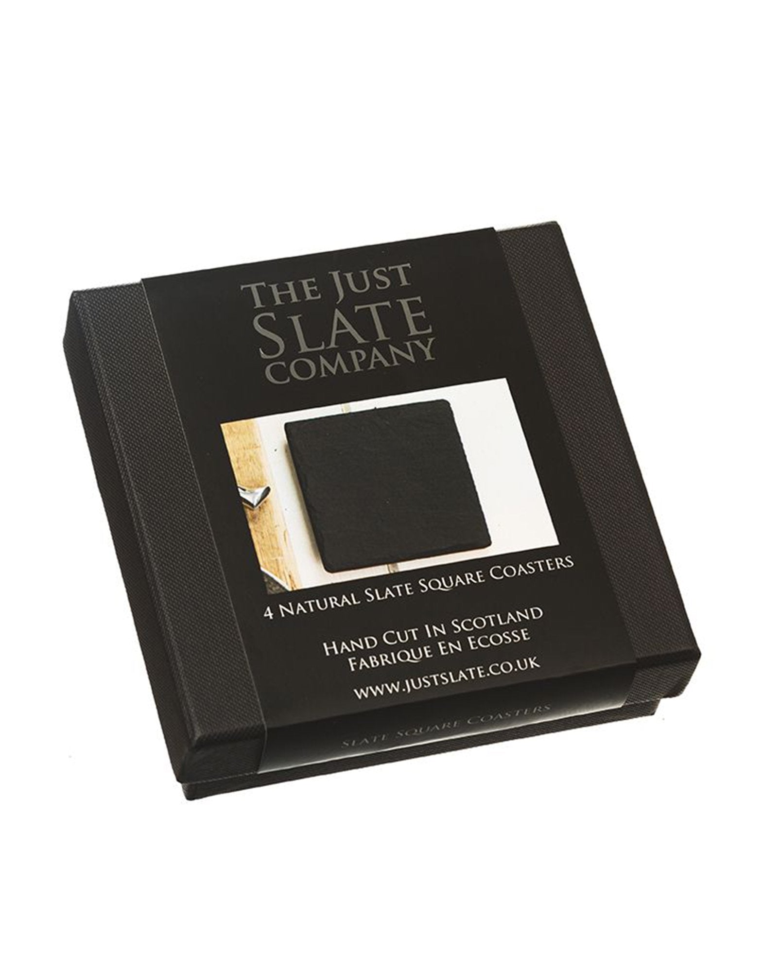 The Just Slate Company Square Coasters Set of 4