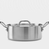 Samuel Groves Classic 26cm Stainless Steel Triply Sautepan with Lid