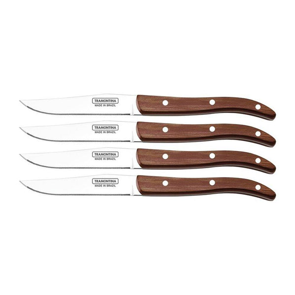 Juego de 4 cuchillos para carne Tramontina